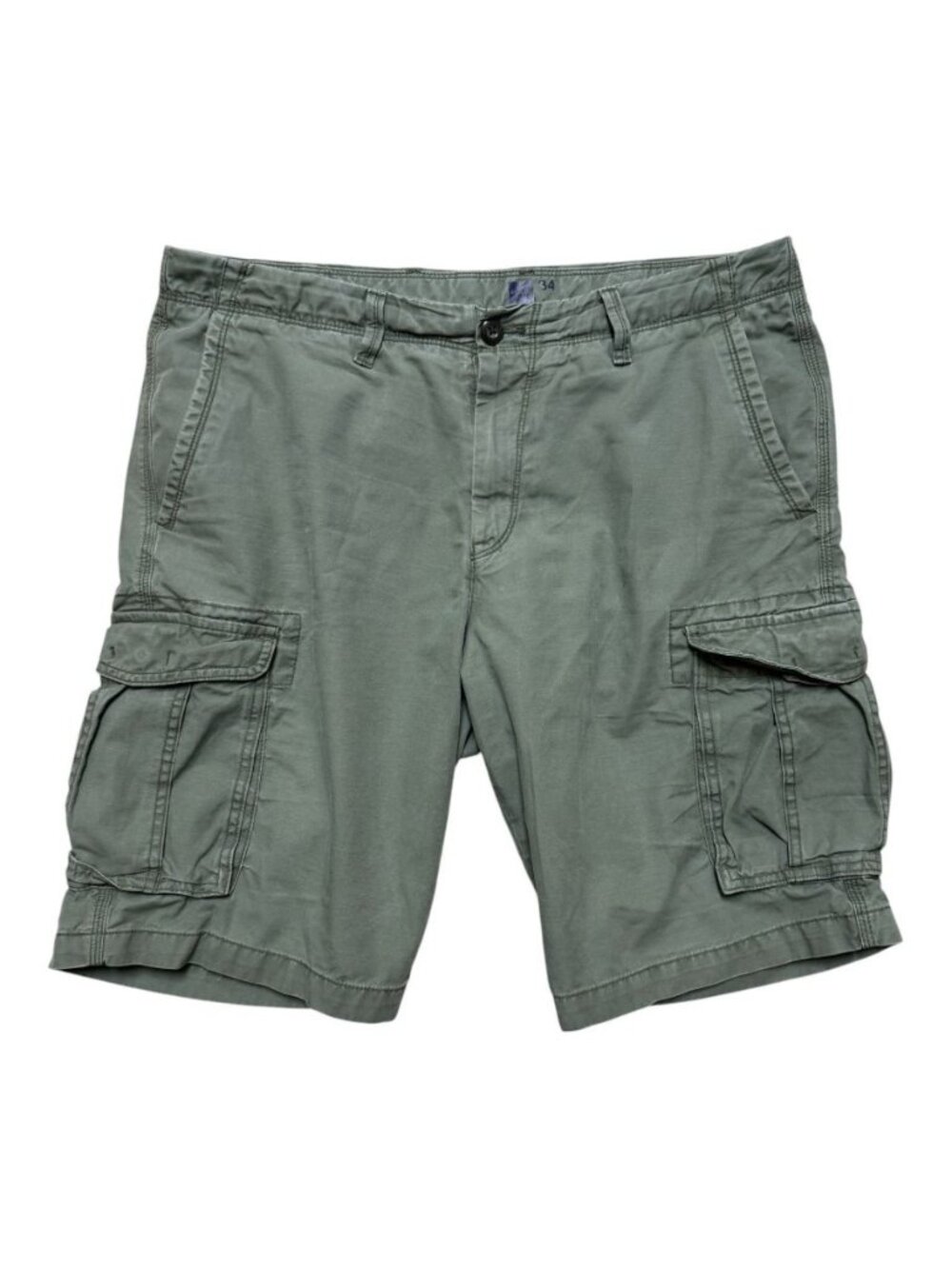 Gap Olive Green Cargo Shorts Men’s Size 34 Cotton Utility Casual